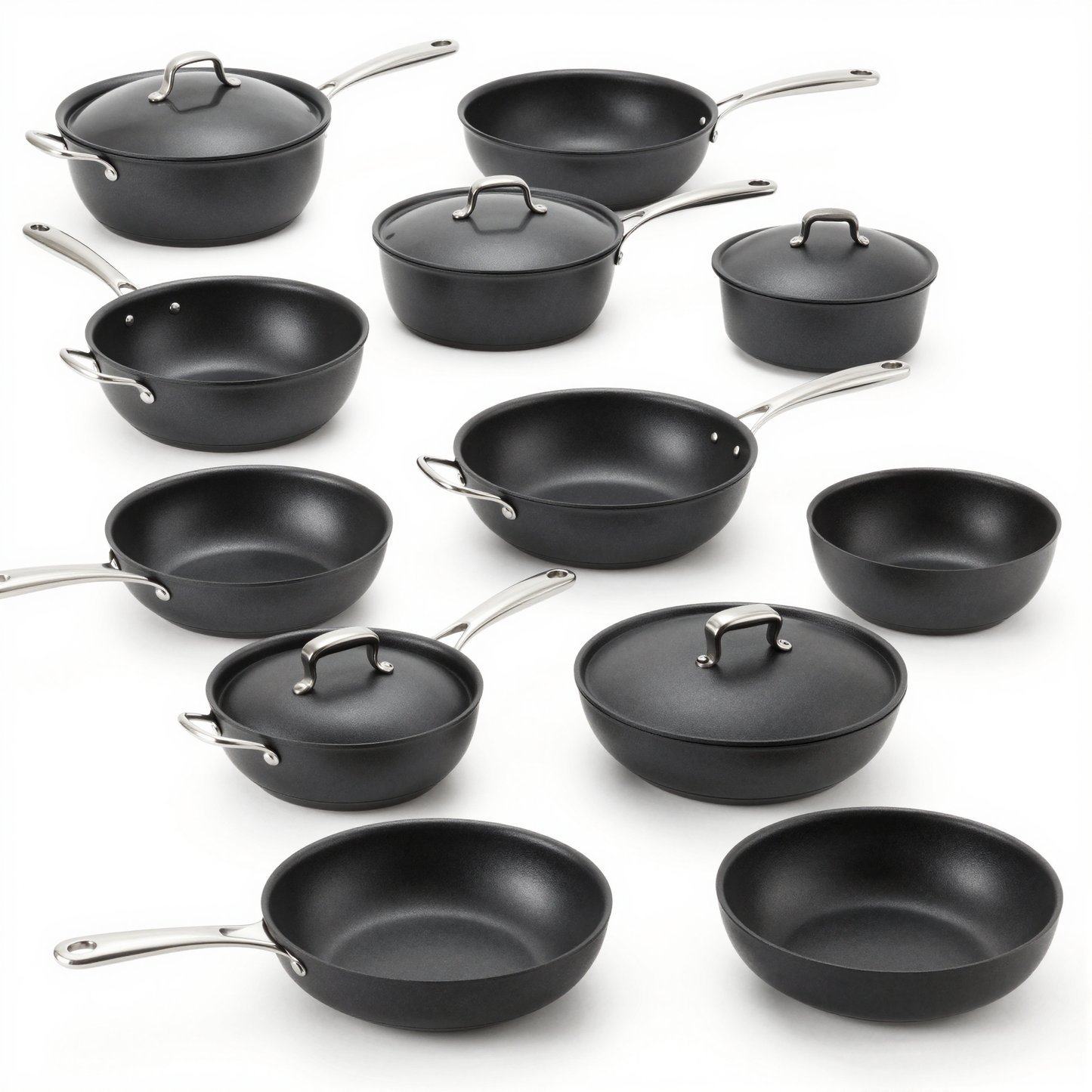 Forged cookware set detail