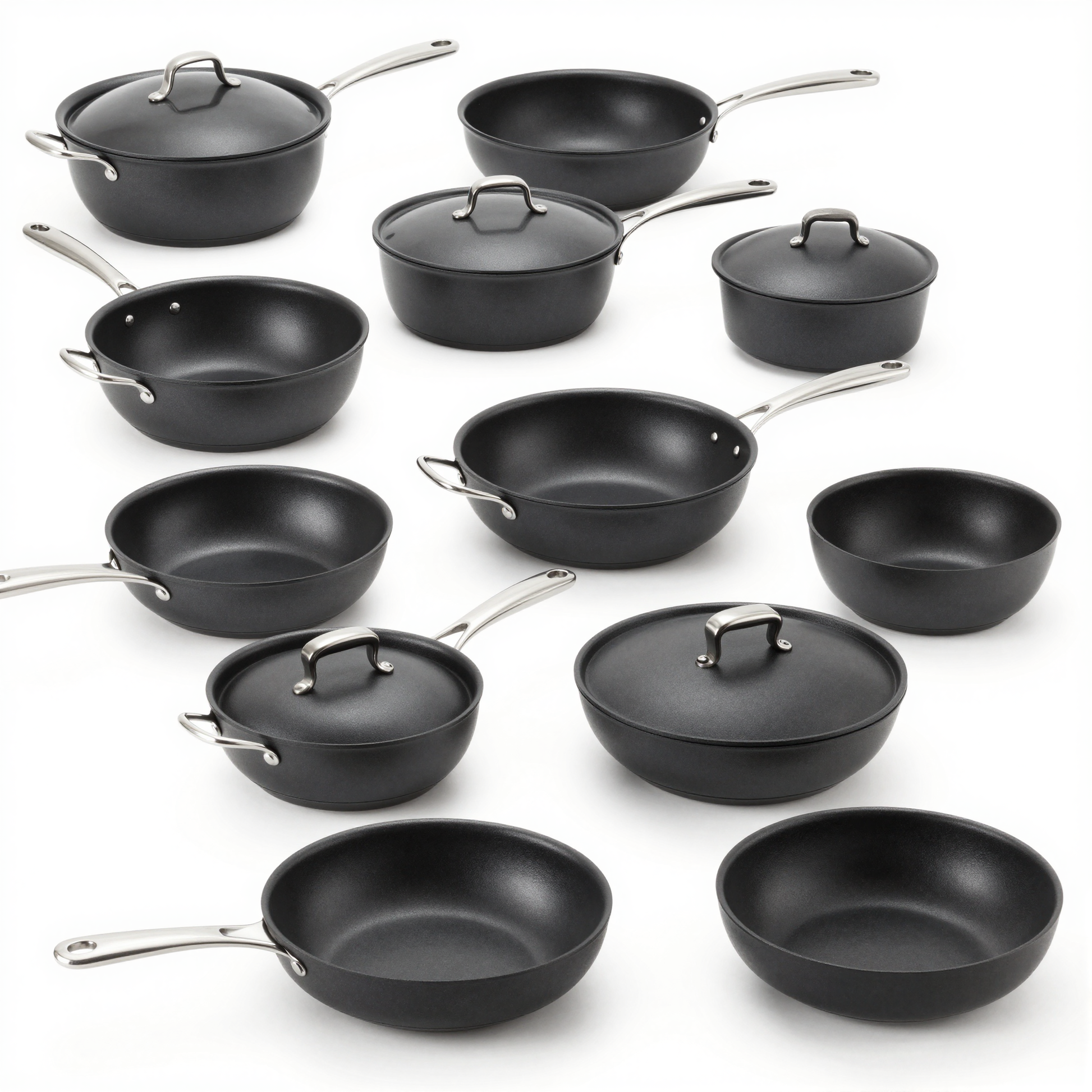 Forged cookware set detail