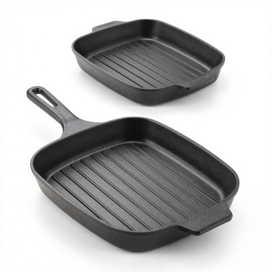 Cast Iron Square Grill Pan
