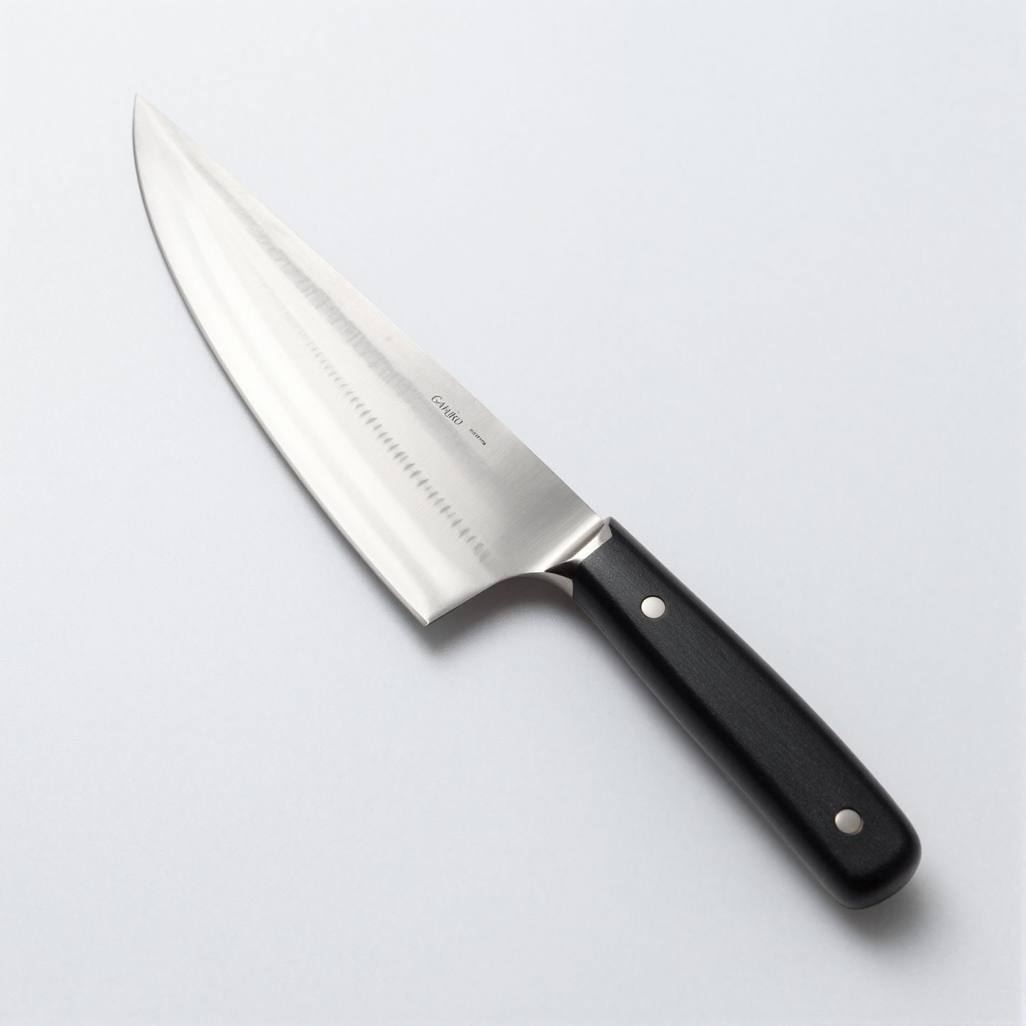 Santoku knife detail