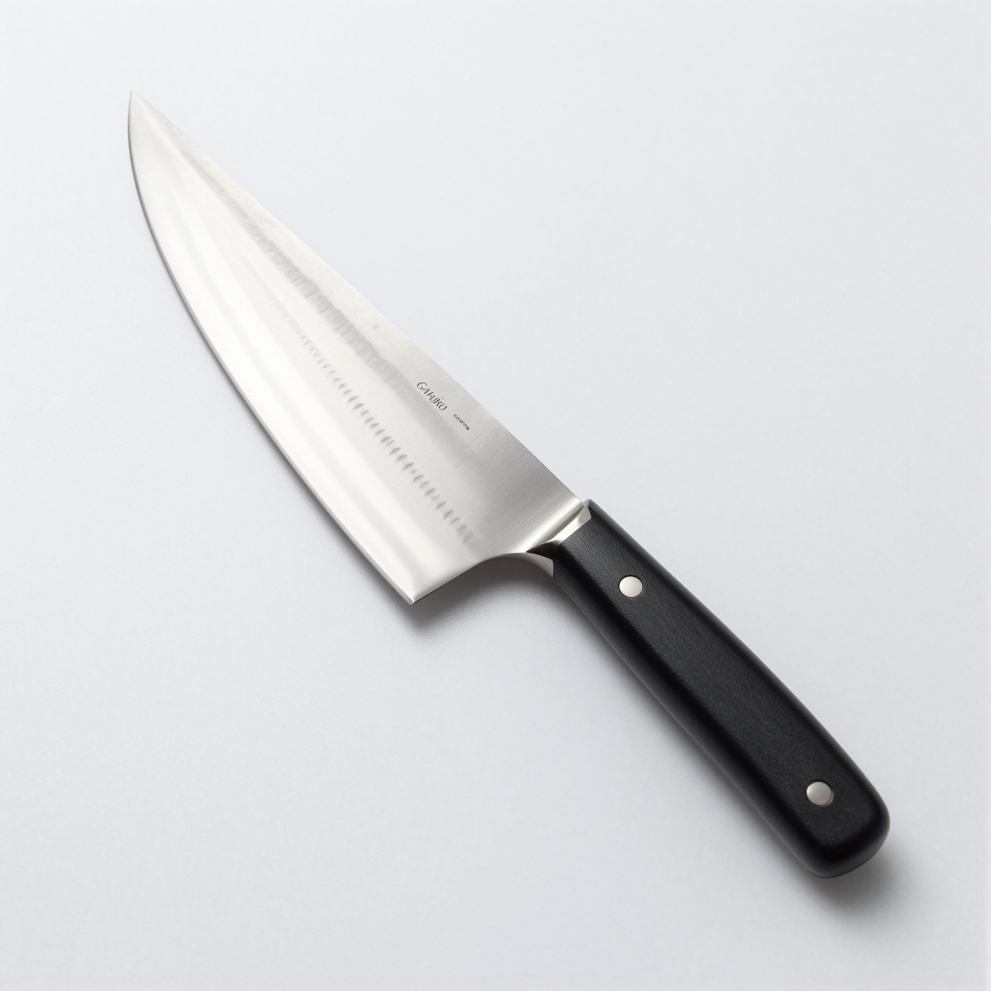 Santoku knife detail
