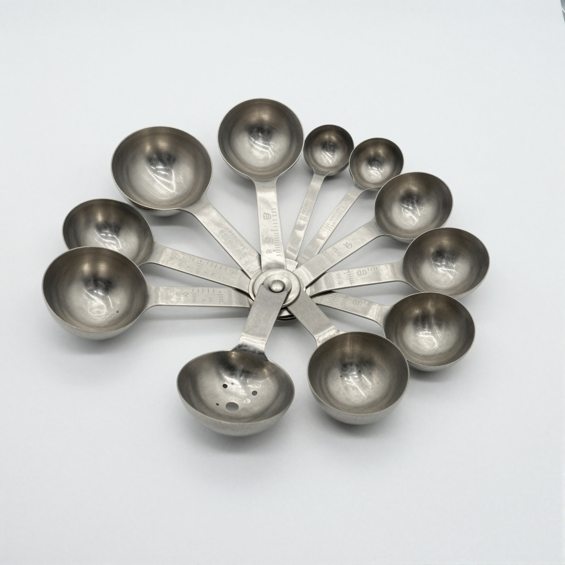 Measuring spoons detail