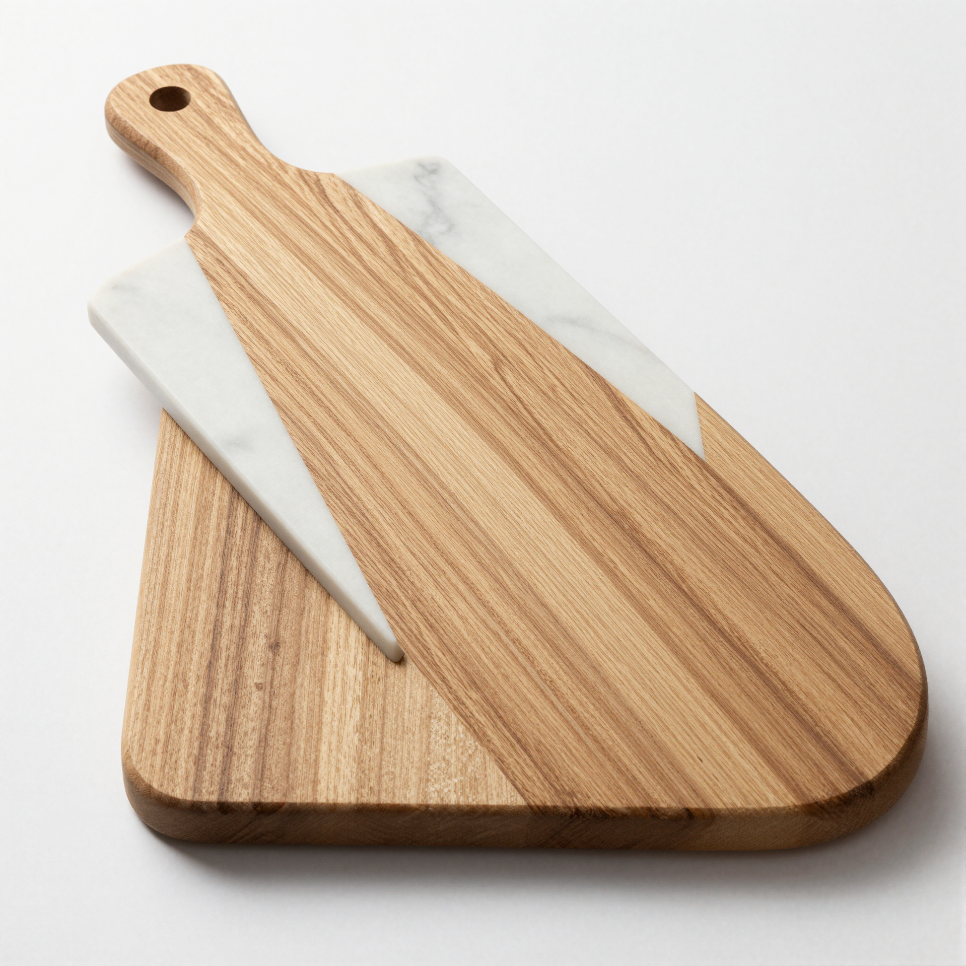Marble & Acacia Serving Board